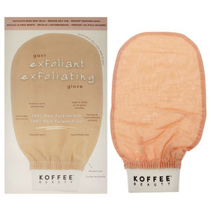 Turkish Silk Exfoliating Mitt by Koffee Beauty for Unisex - 1 Pc Mitt